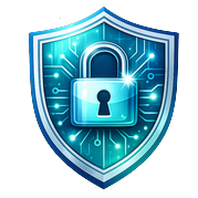 Cybersecurity engineering icon